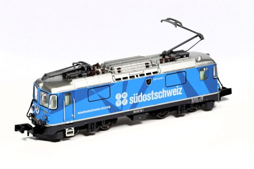 MDS Modell 60015-D N-RhB-Elok Ge4/4II 619,"Samedan", "Südostschweiz", Digital